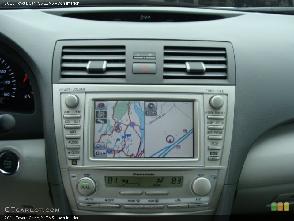 Ash Interior Navigation for the 2011 Toyota Camry XLE V6 #61690930