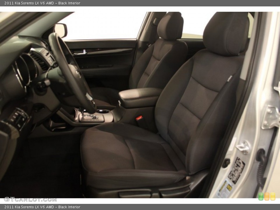 Black Interior Photo for the 2011 Kia Sorento LX V6 AWD #61691485