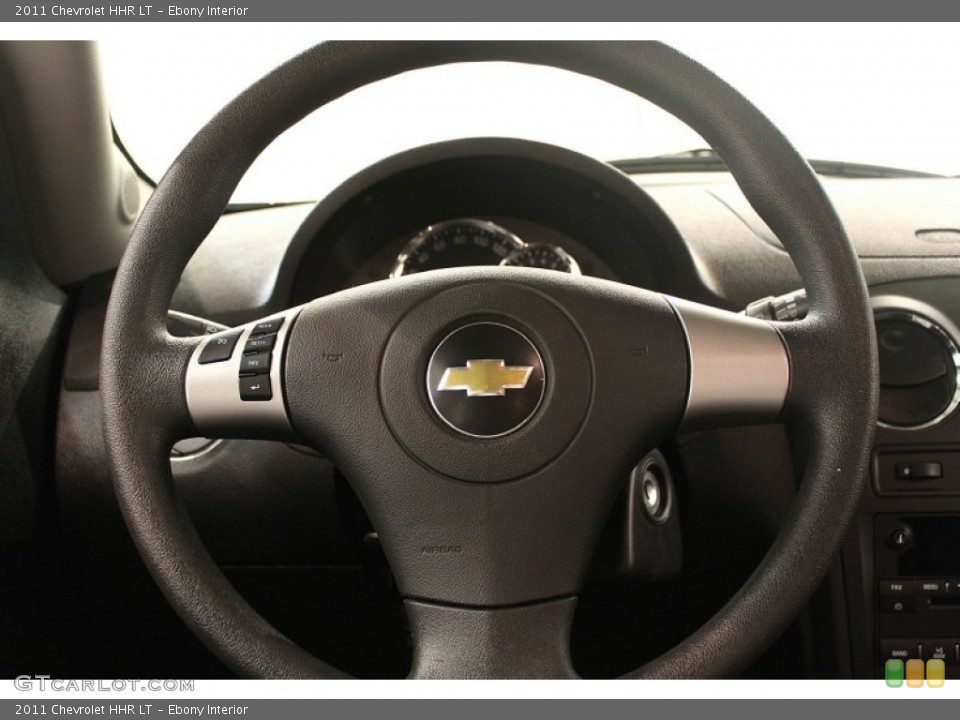 Ebony Interior Steering Wheel for the 2011 Chevrolet HHR LT #61691901
