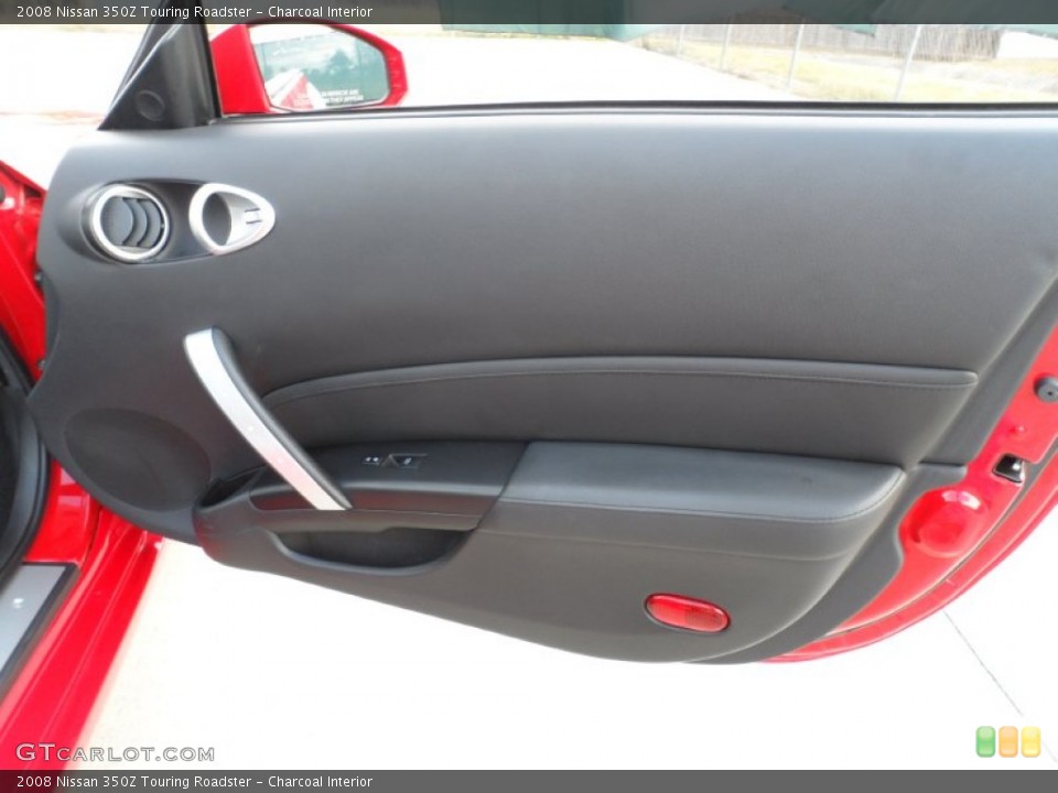 Charcoal Interior Door Panel for the 2008 Nissan 350Z Touring Roadster #61693294