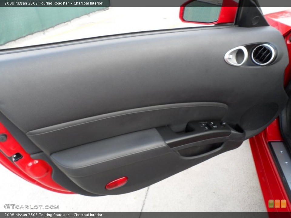 Charcoal Interior Door Panel for the 2008 Nissan 350Z Touring Roadster #61693318