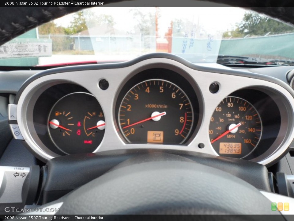 Charcoal Interior Gauges for the 2008 Nissan 350Z Touring Roadster #61693384