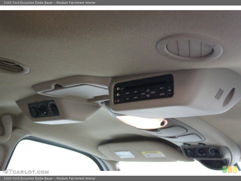 Medium Parchment Interior Controls for the 2003 Ford Excursion Eddie Bauer #61694584