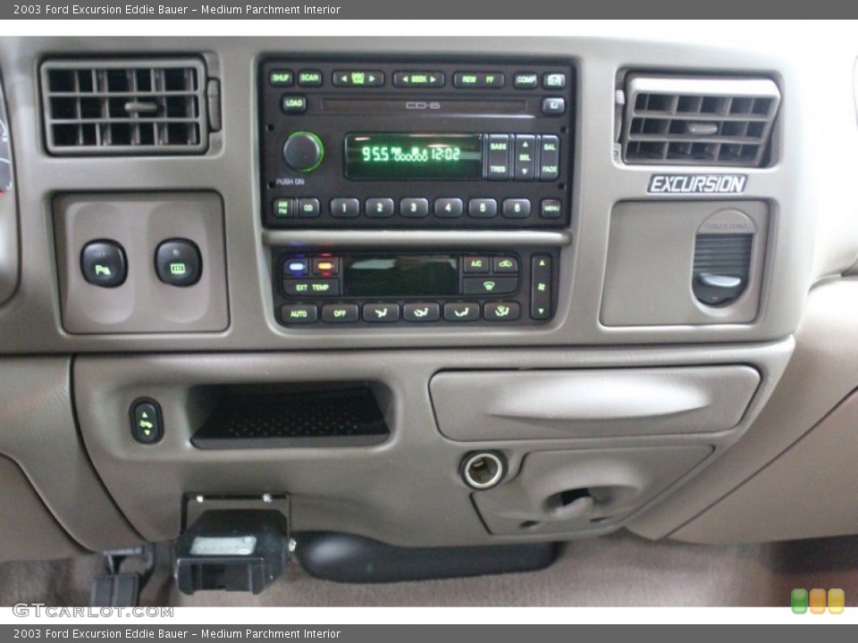 Medium Parchment Interior Controls for the 2003 Ford Excursion Eddie Bauer #61694647