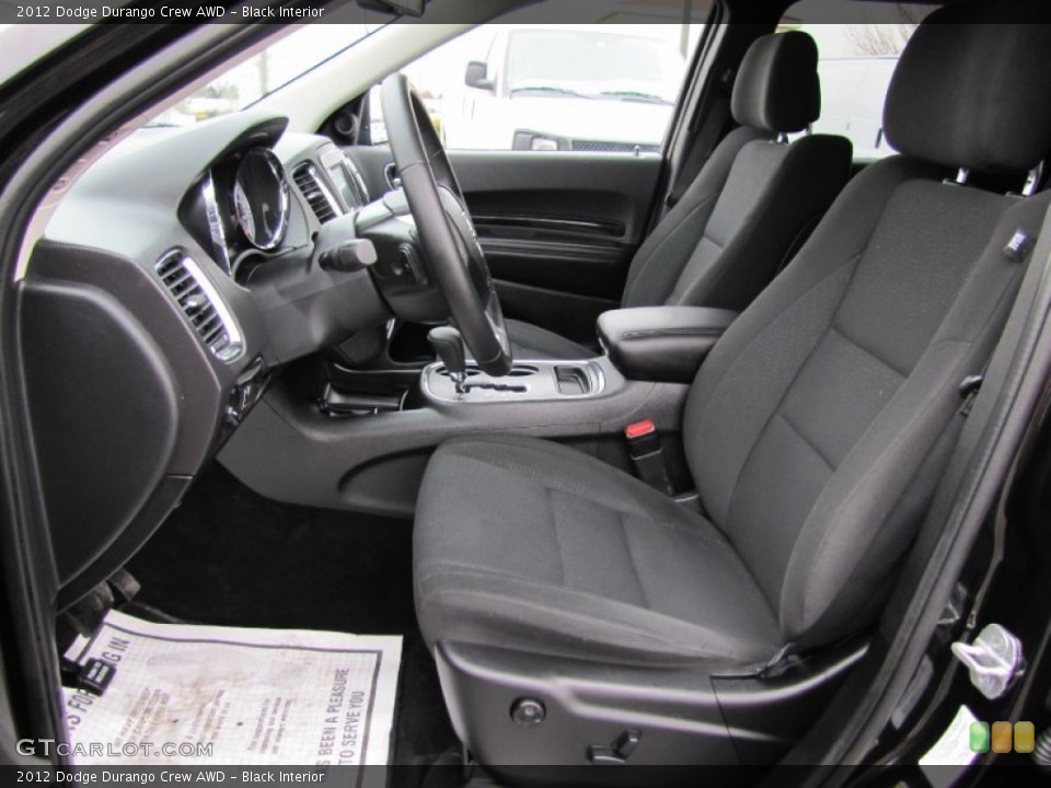 Black Interior Photo for the 2012 Dodge Durango Crew AWD #61695739