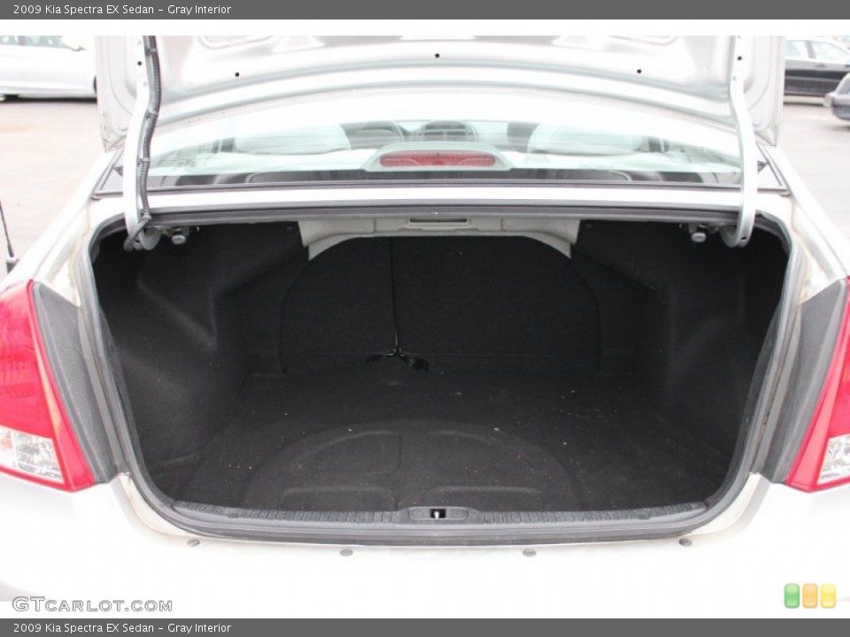 Gray Interior Trunk for the 2009 Kia Spectra EX Sedan #61699091