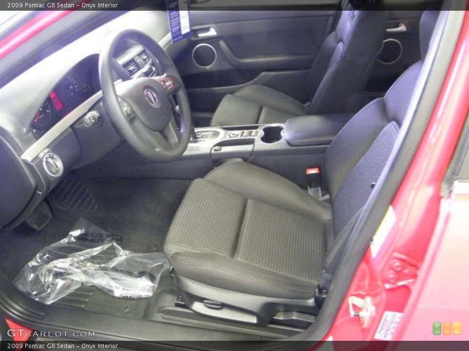 Onyx Interior Photo for the 2009 Pontiac G8 Sedan #61699820