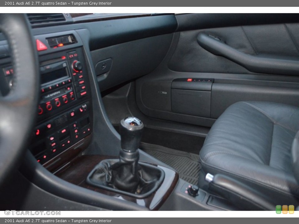 Tungsten Grey Interior Transmission for the 2001 Audi A6 2.7T quattro Sedan #61703529