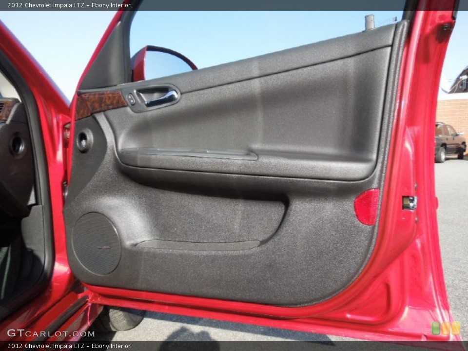 Ebony Interior Door Panel for the 2012 Chevrolet Impala LTZ #61704081