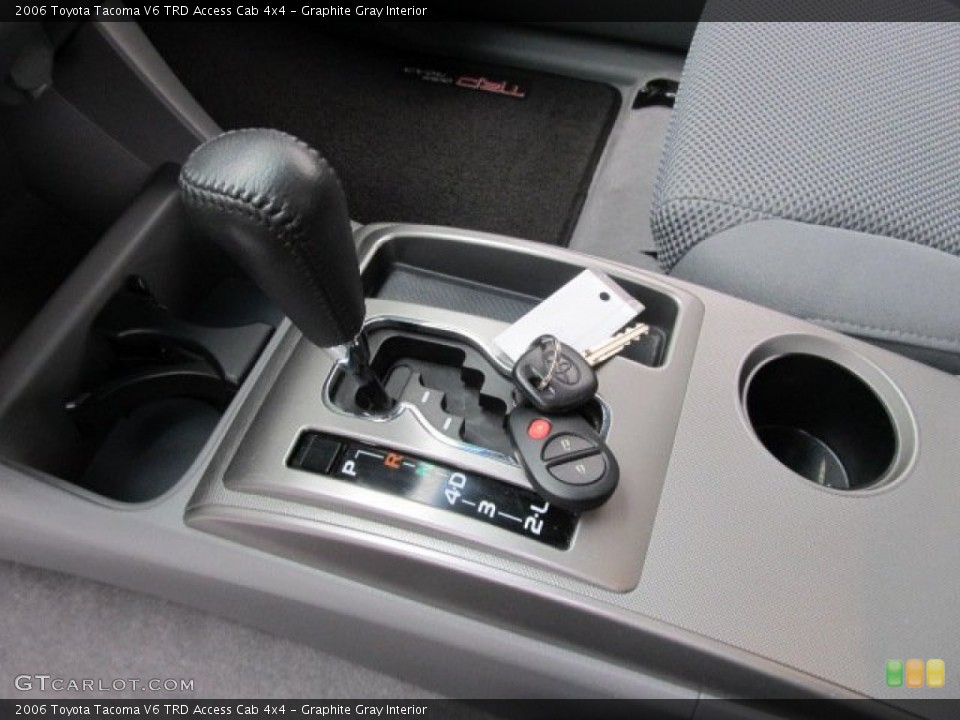 Graphite Gray Interior Transmission for the 2006 Toyota Tacoma V6 TRD Access Cab 4x4 #61706229