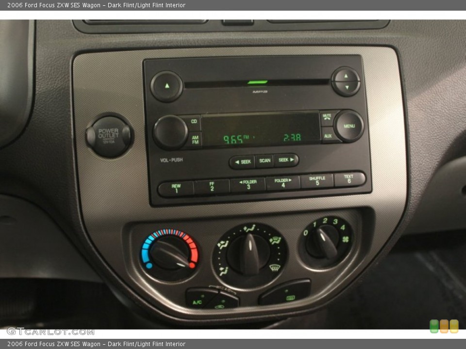Dark Flint/Light Flint Interior Audio System for the 2006 Ford Focus ZXW SES Wagon #61707790