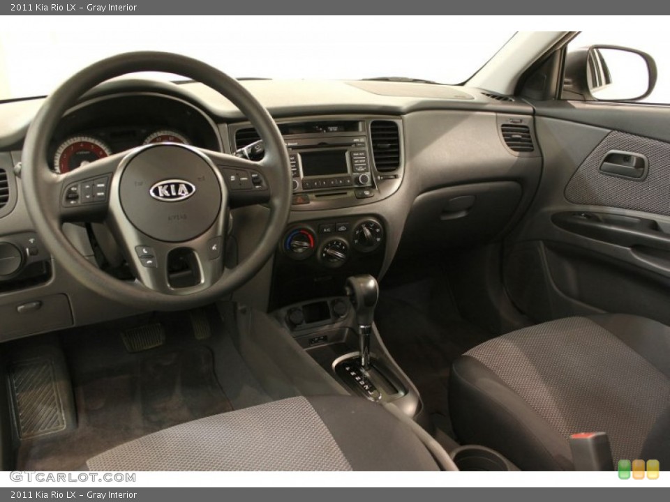 Gray Interior Photo for the 2011 Kia Rio LX #61708152