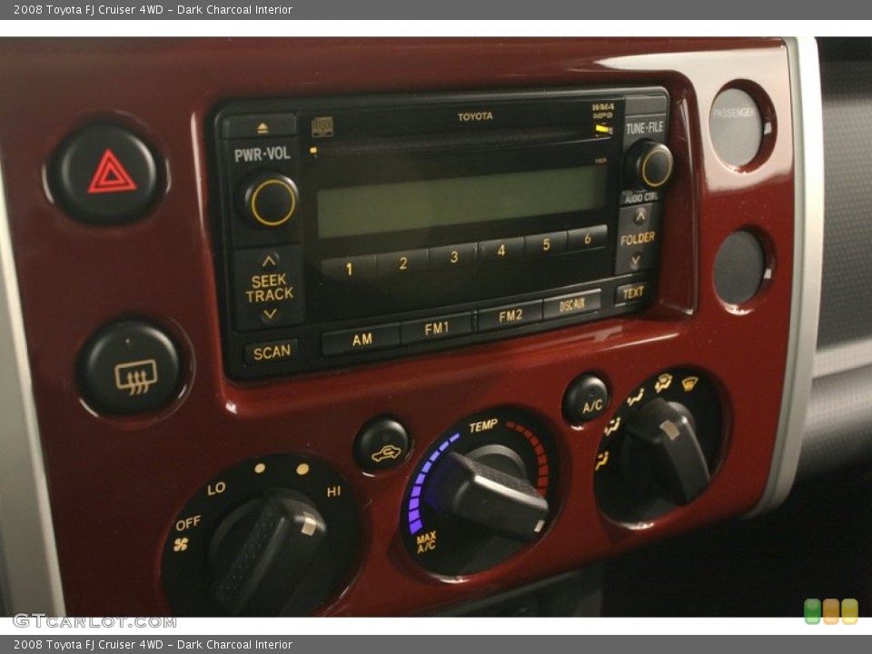 Dark Charcoal Interior Audio System for the 2008 Toyota FJ Cruiser 4WD #61708389