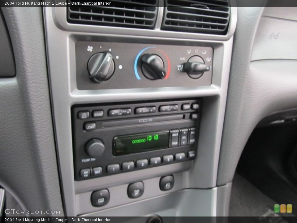 Dark Charcoal Interior Controls for the 2004 Ford Mustang Mach 1 Coupe #61708554
