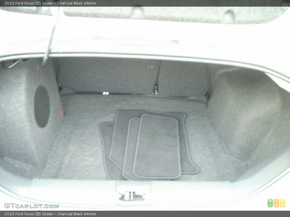 Charcoal Black Interior Trunk for the 2010 Ford Focus SES Sedan #61713378