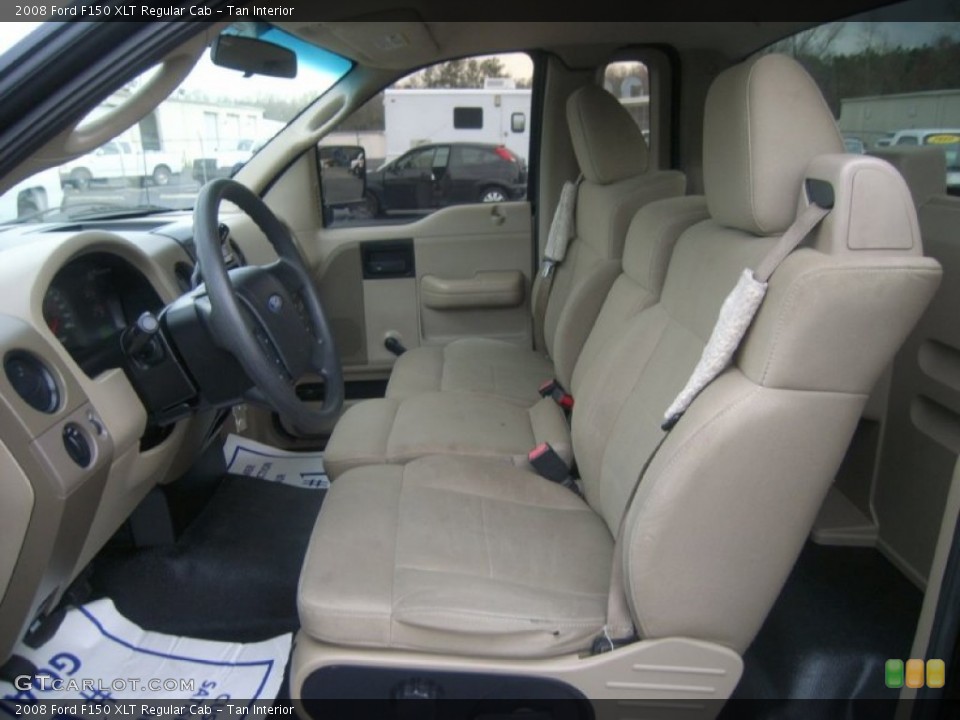 Tan Interior Photo for the 2008 Ford F150 XLT Regular Cab #61716275