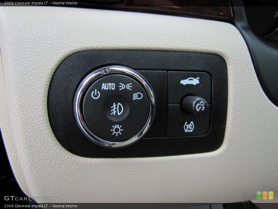 Neutral Interior Controls for the 2009 Chevrolet Impala LT #61721100