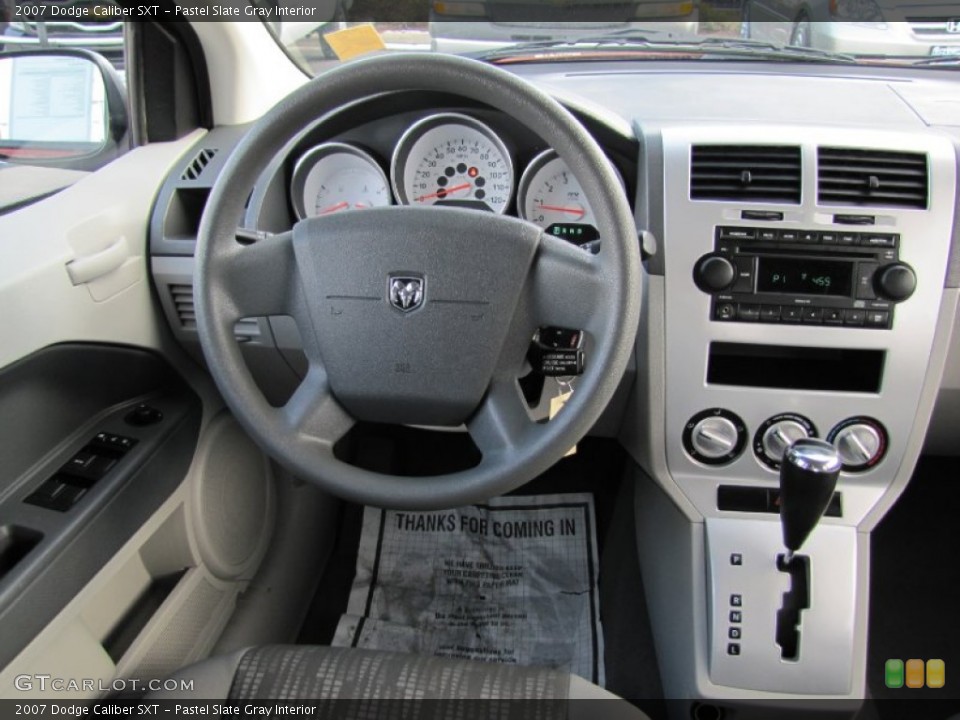 Pastel Slate Gray Interior Dashboard for the 2007 Dodge Caliber SXT #61721313