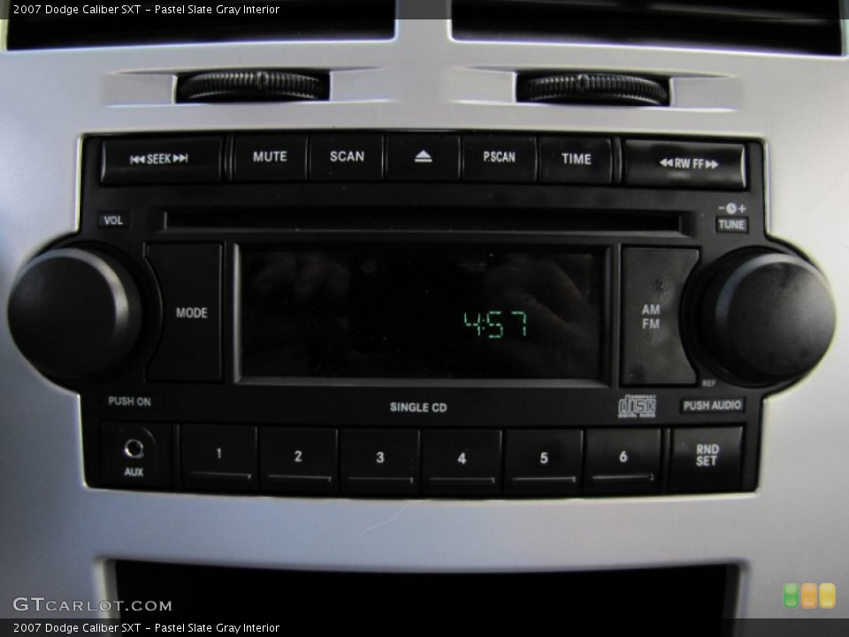 Pastel Slate Gray Interior Audio System for the 2007 Dodge Caliber SXT #61721367