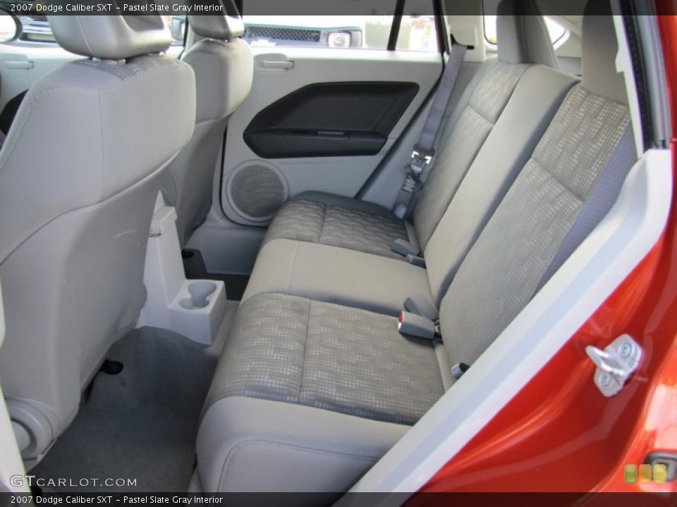 Pastel Slate Gray Interior Rear Seat for the 2007 Dodge Caliber SXT #61721409