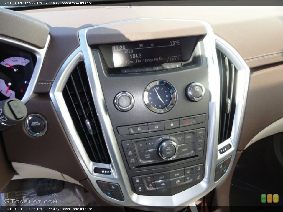 Shale/Brownstone Interior Controls for the 2011 Cadillac SRX FWD #61723488