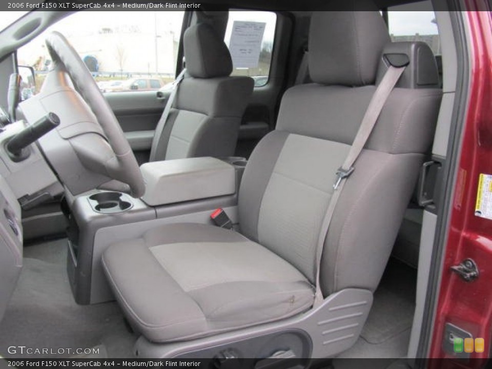 Medium/Dark Flint Interior Front Seat for the 2006 Ford F150 XLT SuperCab 4x4 #61723722