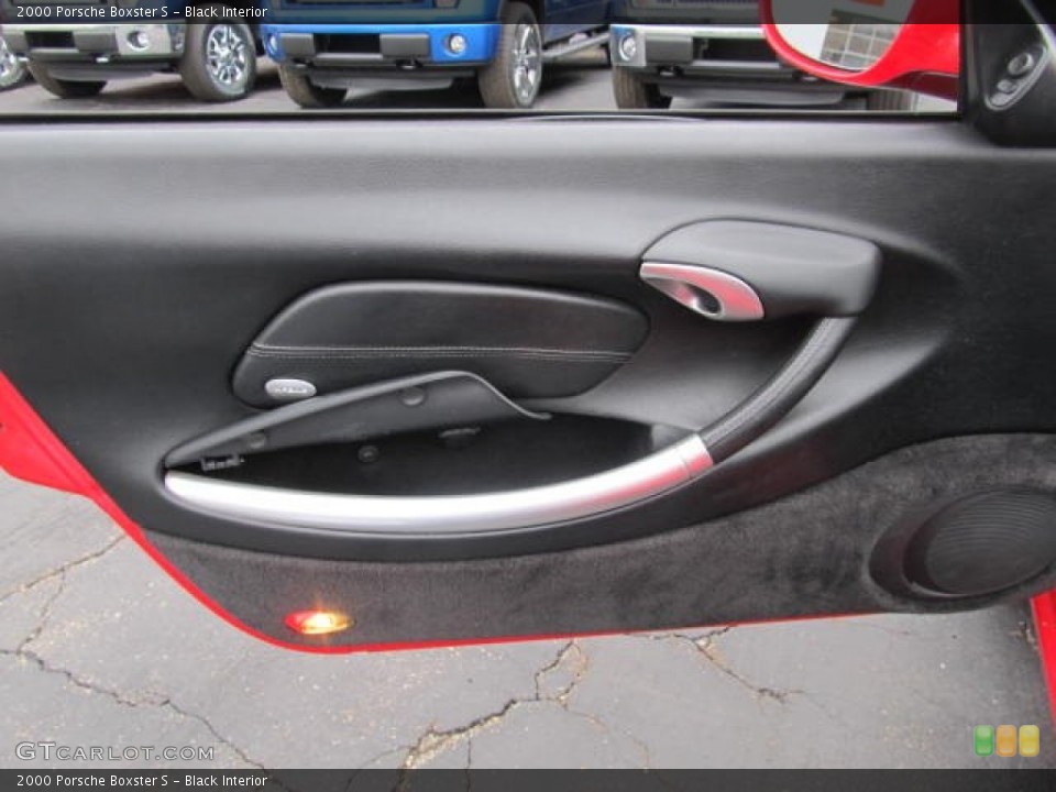 Black Interior Door Panel for the 2000 Porsche Boxster S #61724103