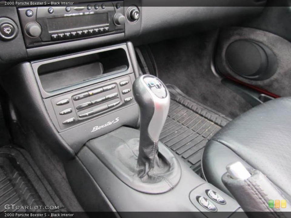 Black Interior Transmission for the 2000 Porsche Boxster S #61724139
