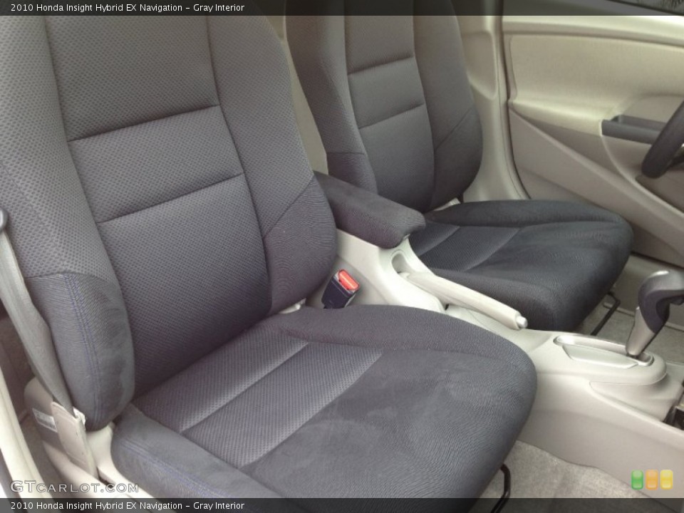 Gray Interior Photo for the 2010 Honda Insight Hybrid EX Navigation #61728249