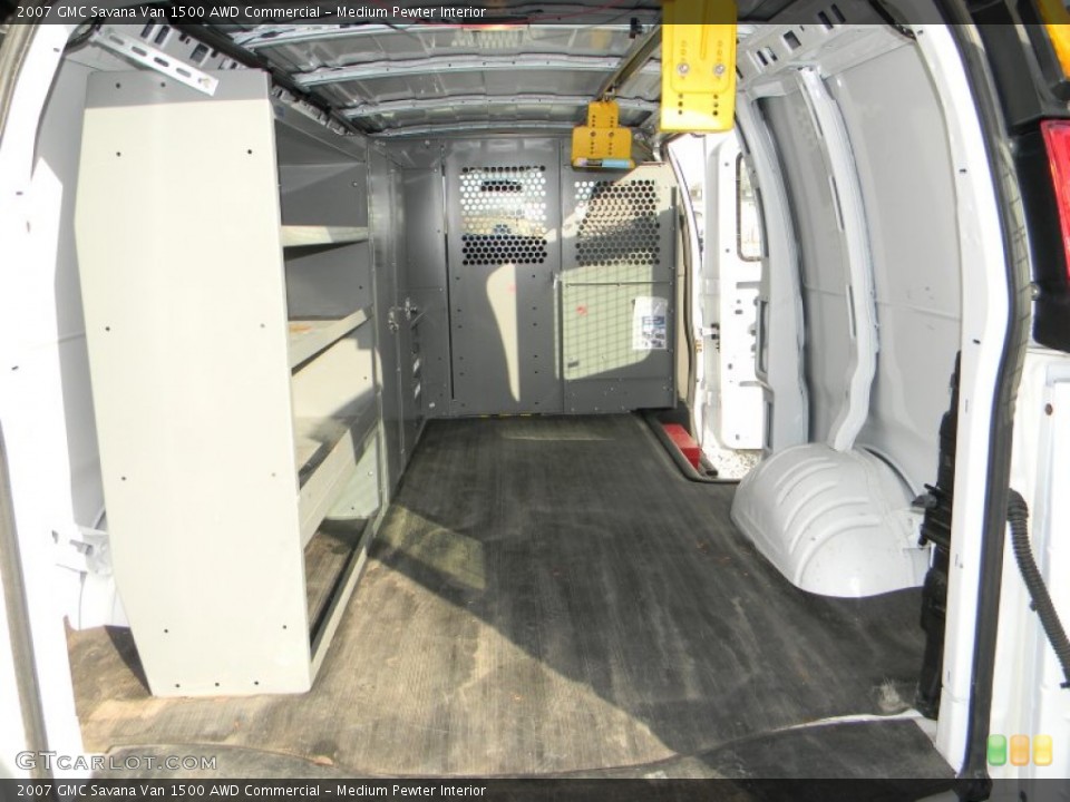 Medium Pewter Interior Trunk for the 2007 GMC Savana Van 1500 AWD Commercial #61732884