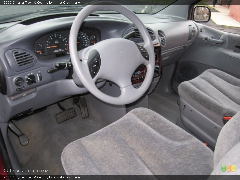 Mist Gray Interior Prime Interior for the 2000 Chrysler Town & Country LX #61734597