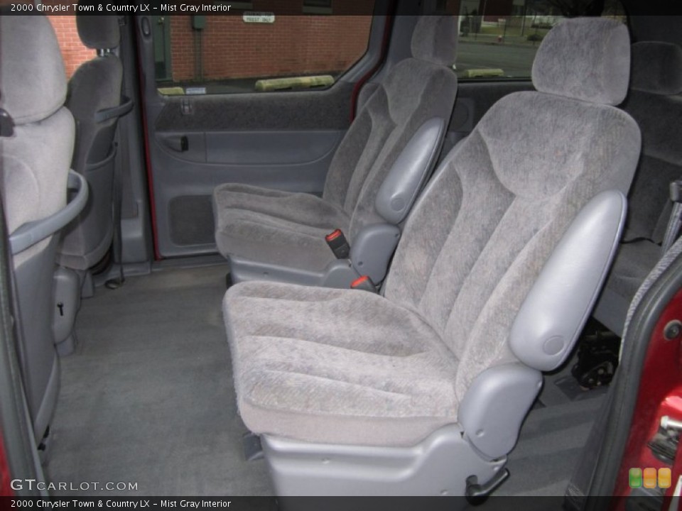 Mist Gray Interior Rear Seat for the 2000 Chrysler Town & Country LX #61734612