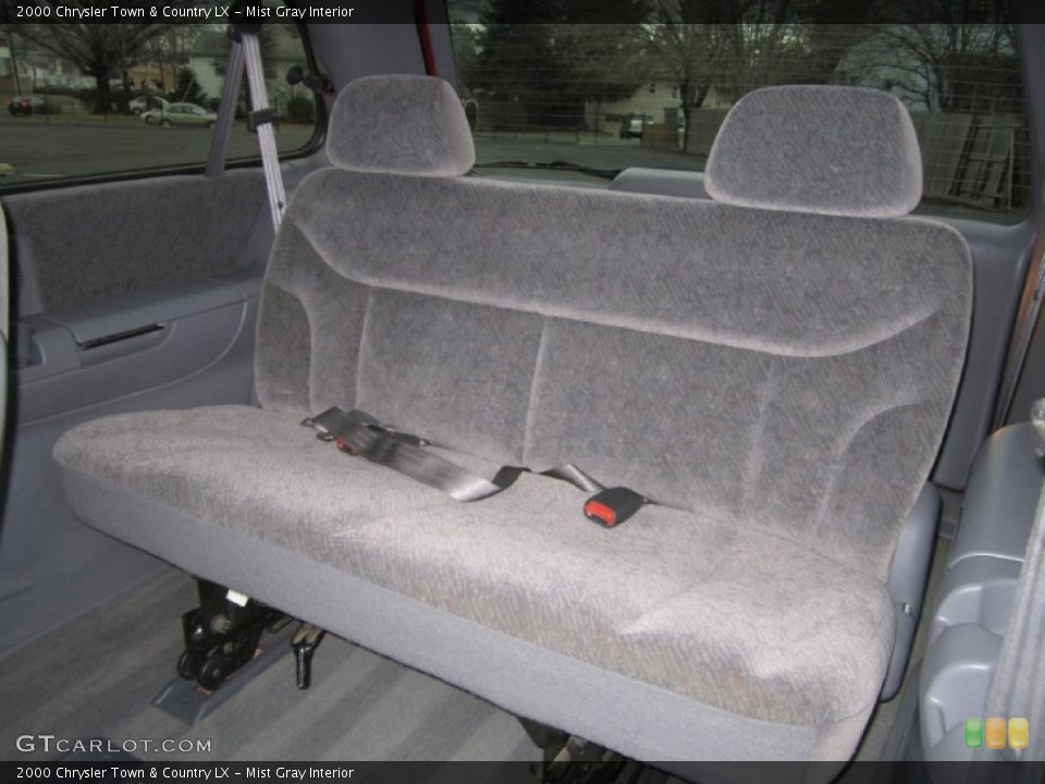 Mist Gray Interior Rear Seat for the 2000 Chrysler Town & Country LX #61734627