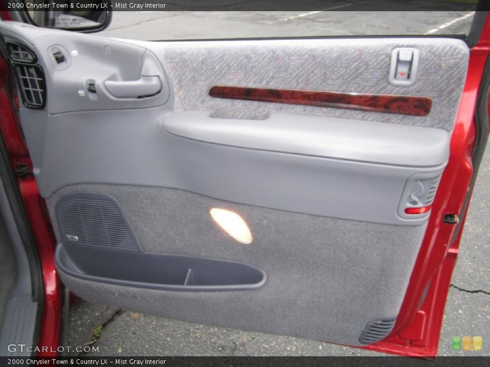 Mist Gray Interior Door Panel for the 2000 Chrysler Town & Country LX #61734678
