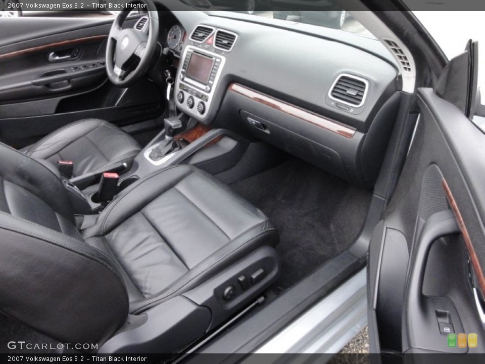 Titan Black Interior Dashboard for the 2007 Volkswagen Eos 3.2 #61736499