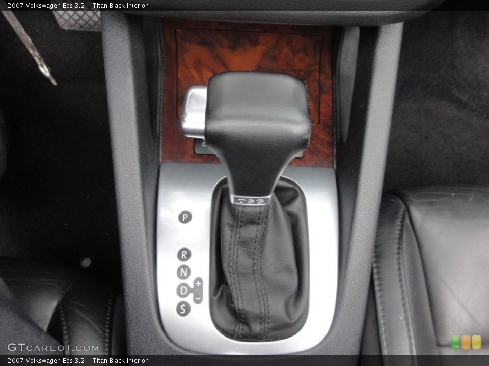 Titan Black Interior Transmission for the 2007 Volkswagen Eos 3.2 #61736661