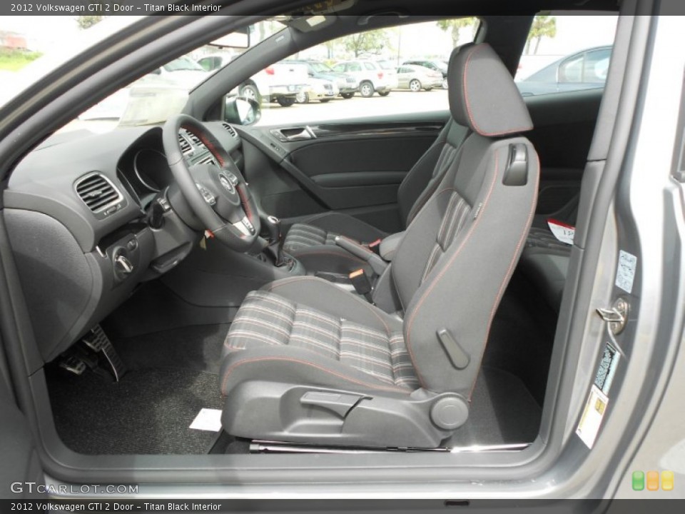 Titan Black Interior Photo for the 2012 Volkswagen GTI 2 Door #61736853