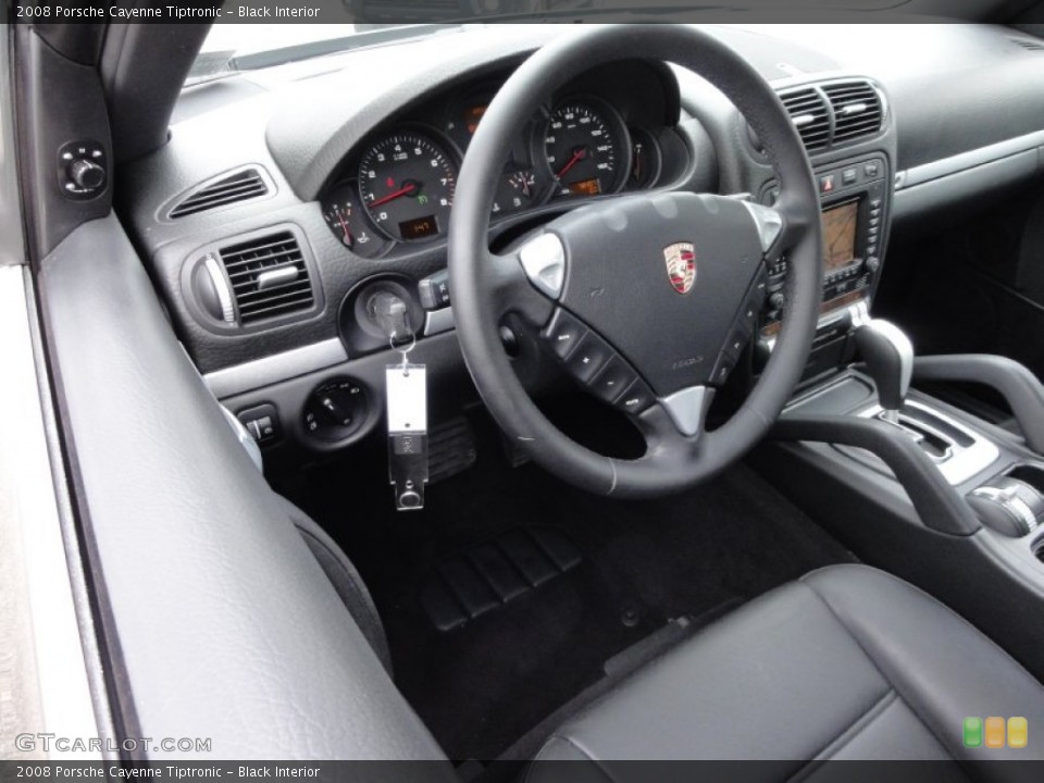 Black Interior Photo for the 2008 Porsche Cayenne Tiptronic #61738080