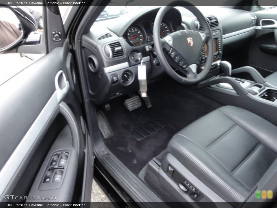 Black Interior Photo for the 2008 Porsche Cayenne Tiptronic #61738089