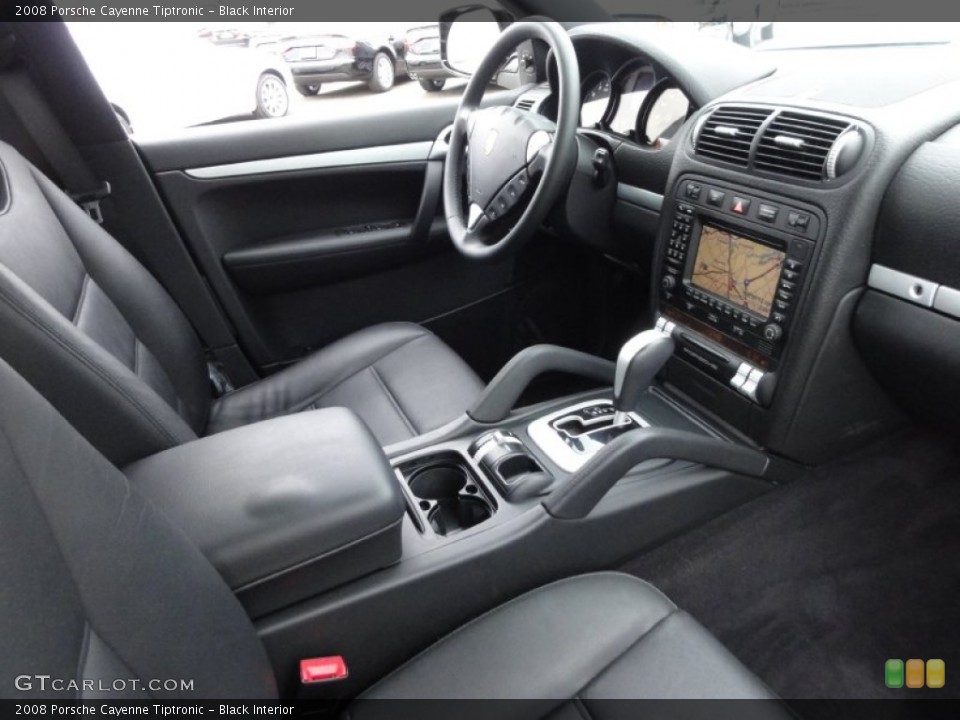 Black Interior Photo for the 2008 Porsche Cayenne Tiptronic #61738145