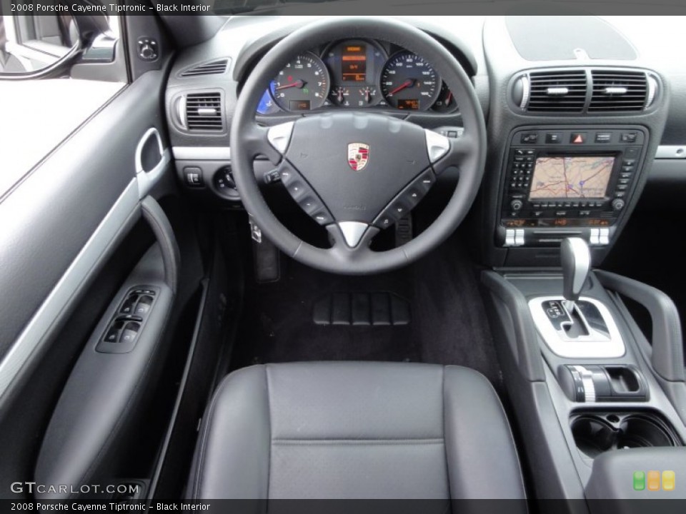 Black Interior Dashboard for the 2008 Porsche Cayenne Tiptronic #61738254