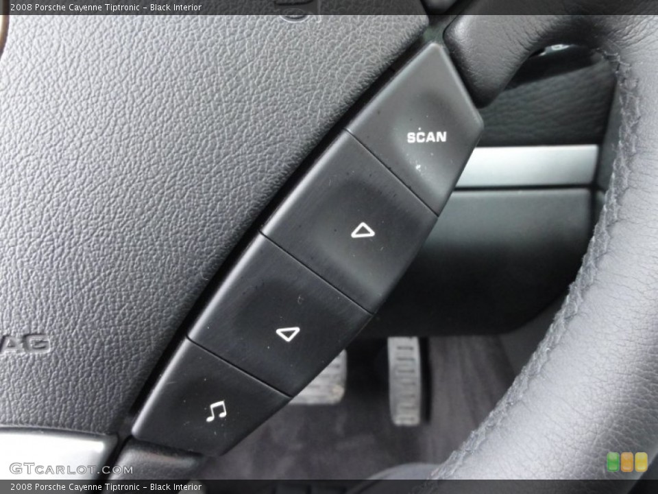 Black Interior Controls for the 2008 Porsche Cayenne Tiptronic #61738395