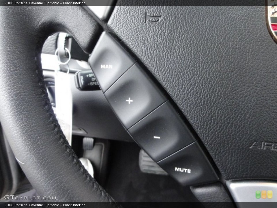 Black Interior Controls for the 2008 Porsche Cayenne Tiptronic #61738404