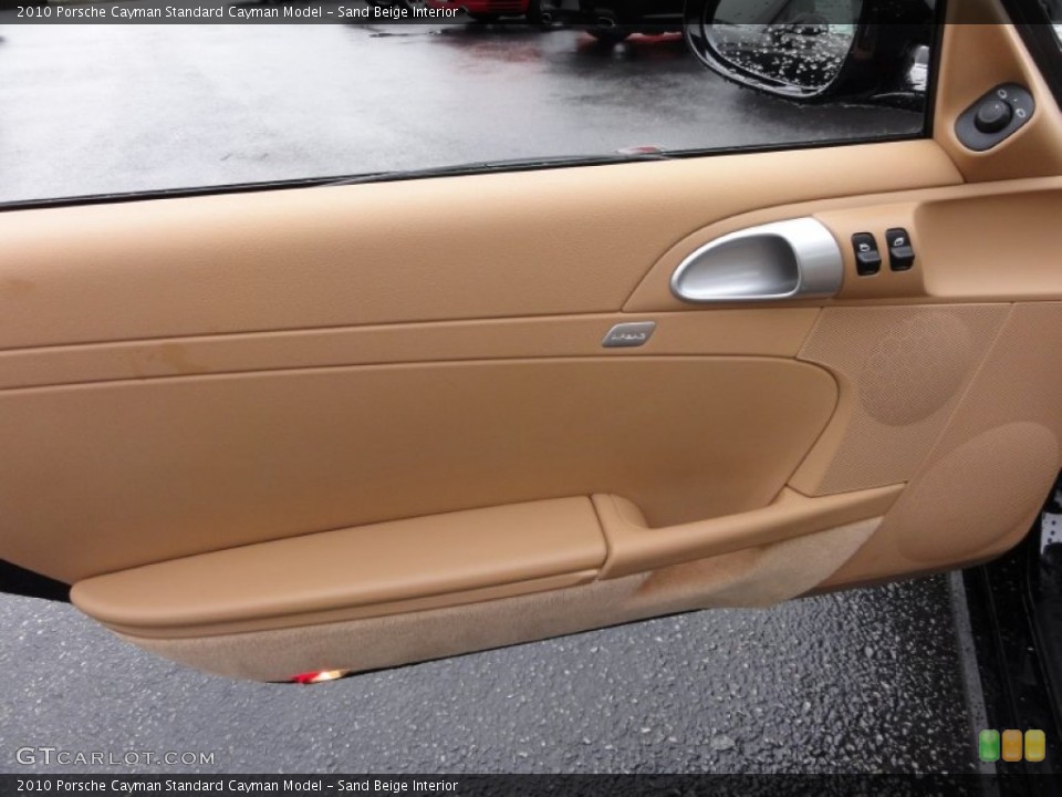 Sand Beige Interior Door Panel for the 2010 Porsche Cayman  #61742127