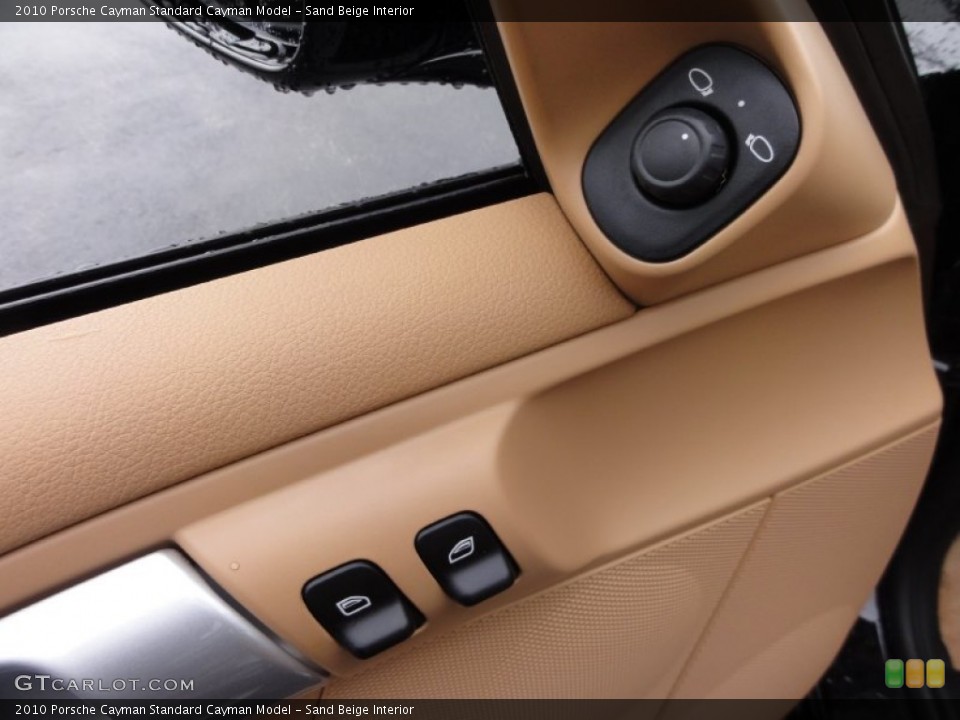 Sand Beige Interior Controls for the 2010 Porsche Cayman  #61742136
