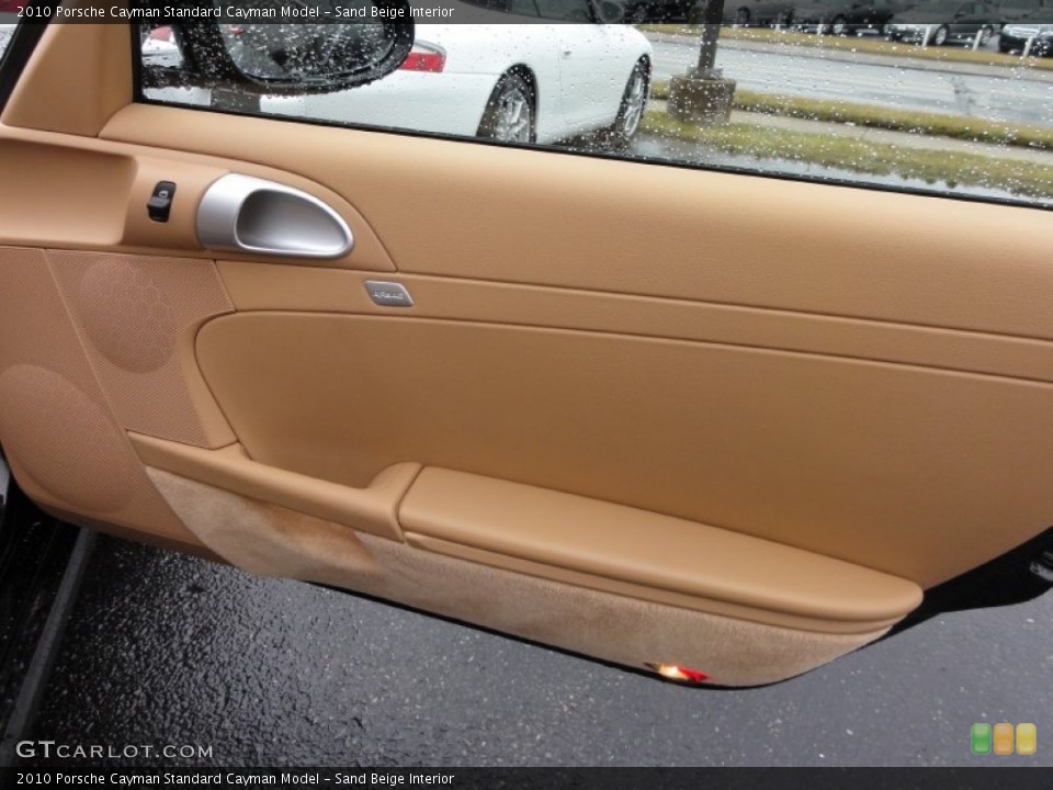 Sand Beige Interior Door Panel for the 2010 Porsche Cayman  #61742193