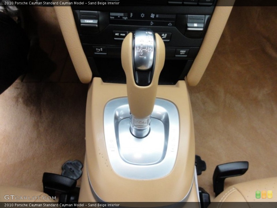 Sand Beige Interior Transmission for the 2010 Porsche Cayman  #61742305