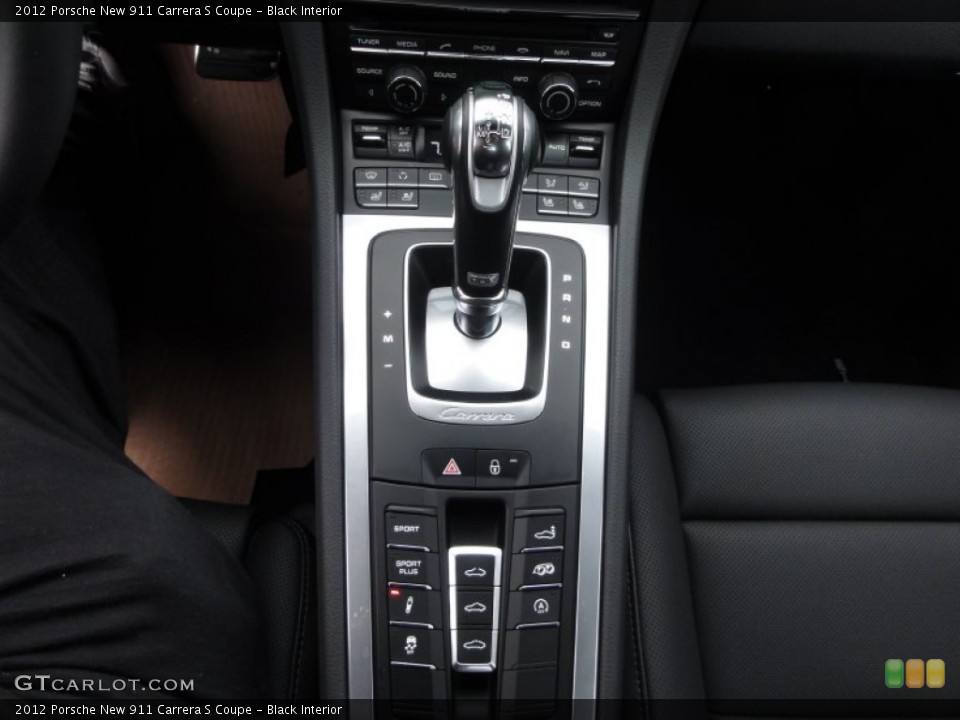 Black Interior Transmission for the 2012 Porsche New 911 Carrera S Coupe #61743010