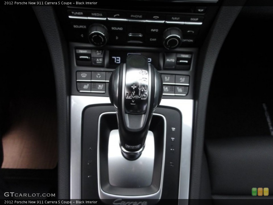 Black Interior Transmission for the 2012 Porsche New 911 Carrera S Coupe #61743028
