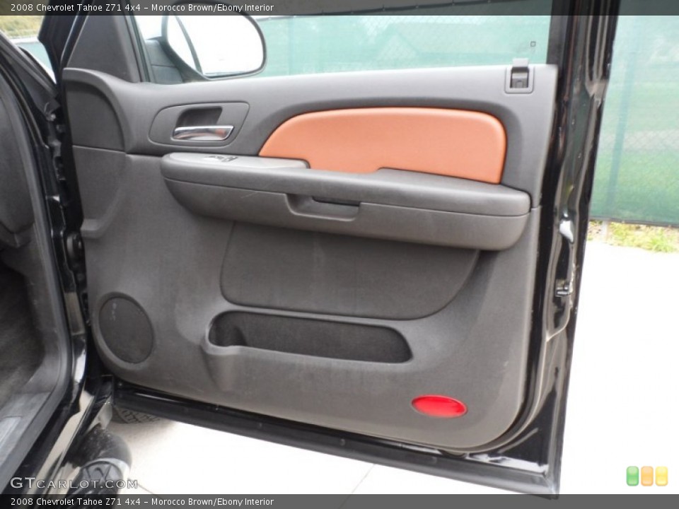Morocco Brown/Ebony Interior Door Panel for the 2008 Chevrolet Tahoe Z71 4x4 #61748321
